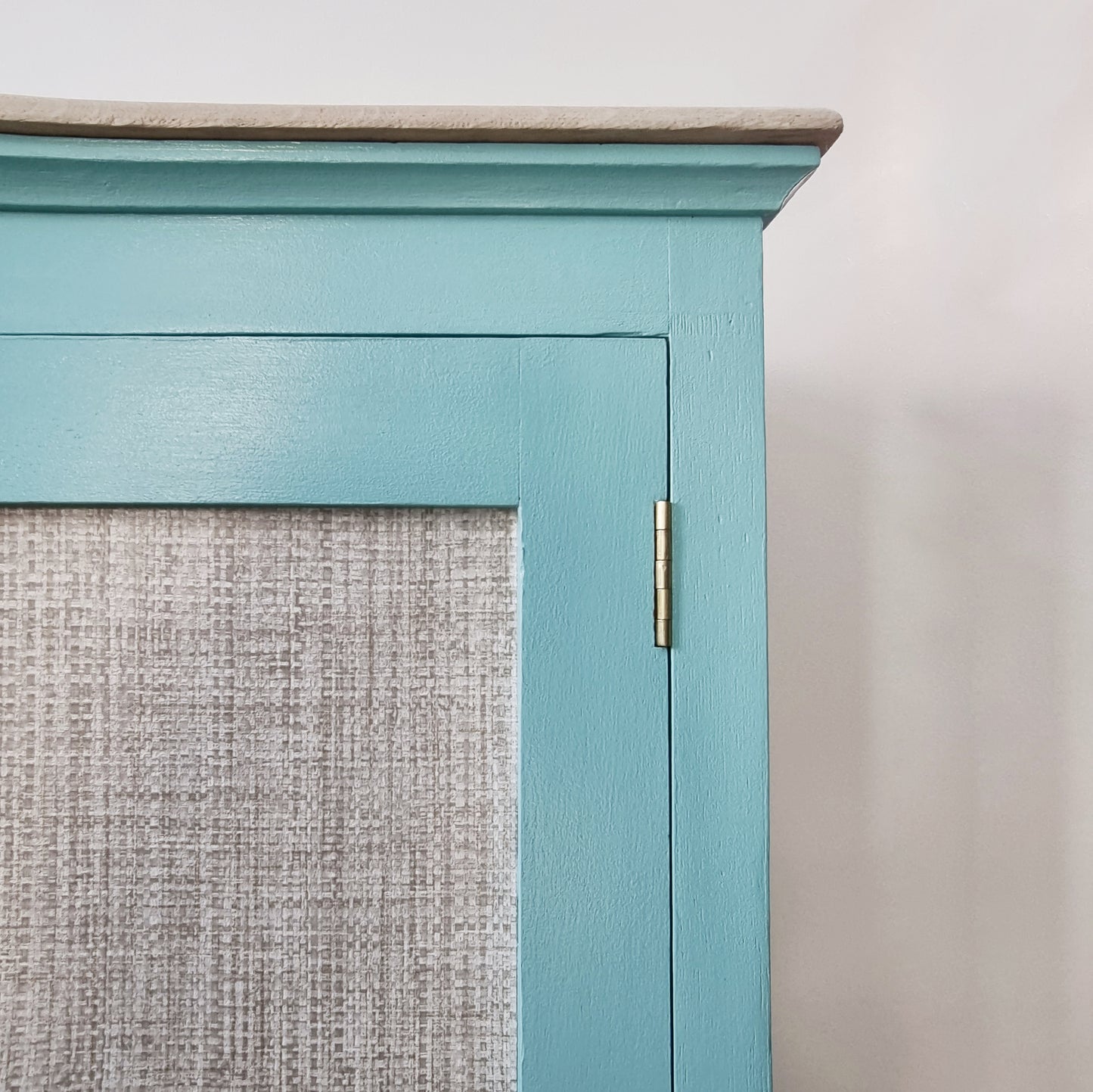 Tiffany Blue Hallway Storage Cupboard