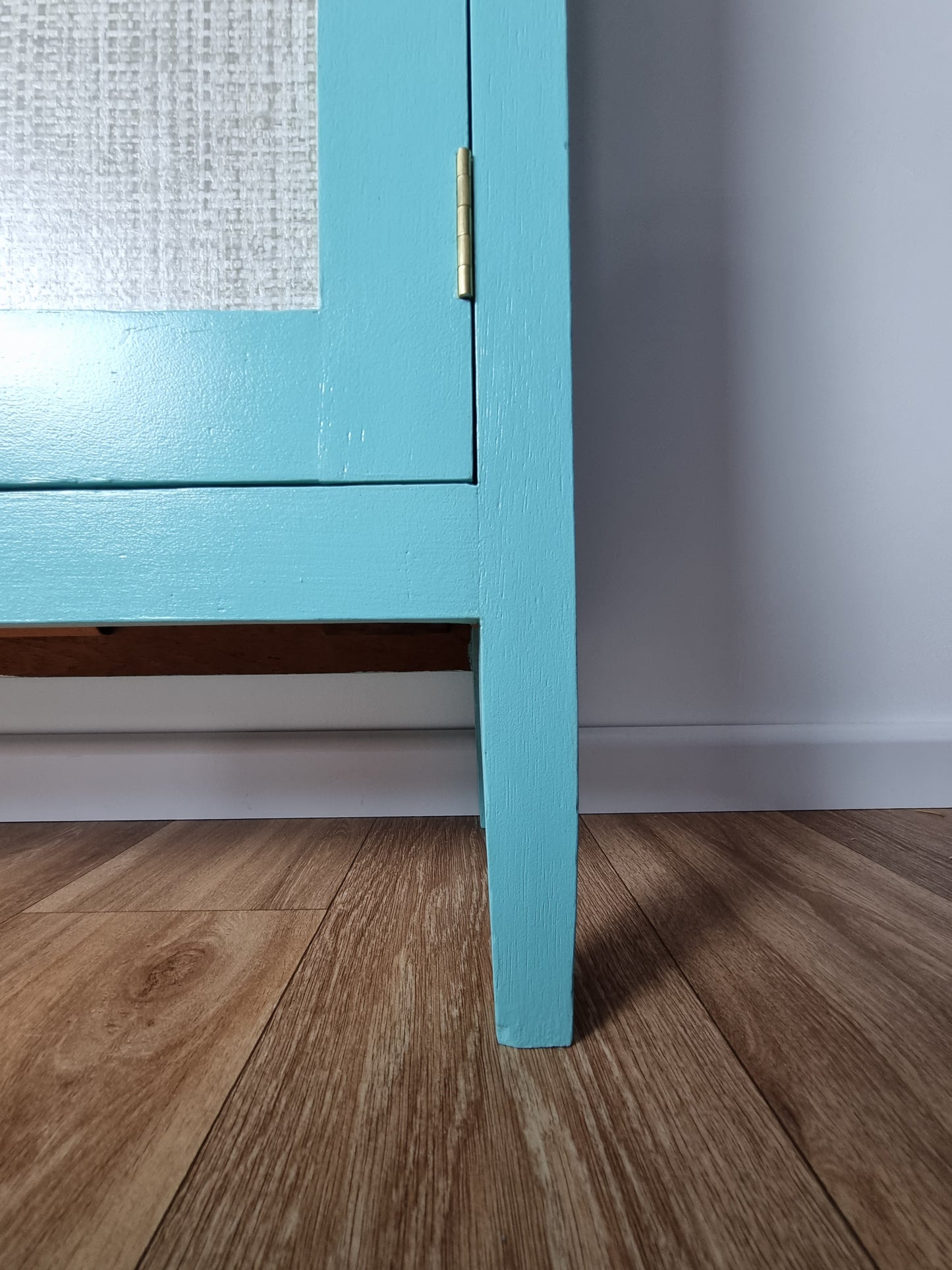 Tiffany Blue Hallway Storage Cupboard